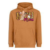 Meerkat Nicu Mama Heavyweight Hoodie - CowhideDigitalArt