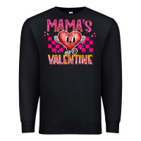 Black Mamas Valentine Premium Sweatshirt - CowhideDigitalArt