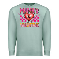 Seafoam Mamas Valentine Premium Sweatshirt - CowhideDigitalArt