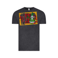 Vintage Black Christmas Ho Ho Ho Vintage Tee - Bettercallsaul