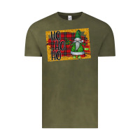 Vintage Olive Christmas Ho Ho Ho Vintage Tee - Bettercallsaul