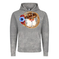 Cloud Rock Cowboy Santa Vintage Hoodie - Bettercallsaul