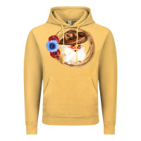 Vintage Mustard Cowboy Santa Vintage Hoodie - Bettercallsaul