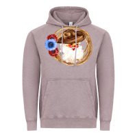 Vintage Zinc Cowboy Santa Vintage Hoodie - Bettercallsaul
