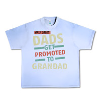 Grape Ice Only Great Dads Get Promoted To Grandad Urban Heavy Tee - Bettercallsaul