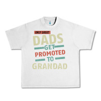 Lunar Rock Only Great Dads Get Promoted To Grandad Urban Heavy Tee - Bettercallsaul