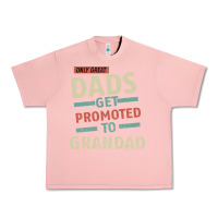 Salmon Only Great Dads Get Promoted To Grandad Urban Heavy Tee - Bettercallsaul