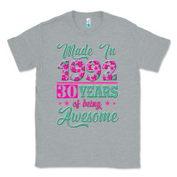 Heather Grey made in 1992, 30 years of being awesome Classic Tee - Jasminsmagicworld