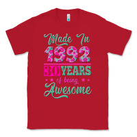 Red made in 1992, 30 years of being awesome Classic Tee - Jasminsmagicworld