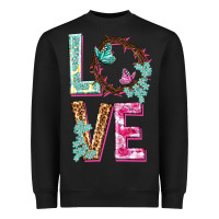 Black Love crown of the thorns Easter Day Heavyweight Sweatshirt - HowdyJamesFarm