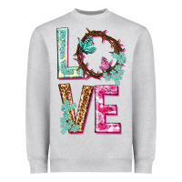 Love Crown Of The Thorns Easter Day Heavyweight Sweatshirt | Teevron