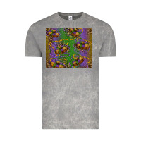 Cloud Rock mardi gras king cake leopard Vintage Tee - RanaPortraitStore