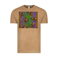 Vintage Camel mardi gras king cake leopard Vintage Tee - RanaPortraitStore