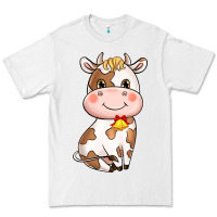 White cartoon cow Premium Tee - NancyCooperArtShop