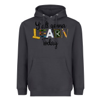 Smoke Y'all Gonna Learn Today Heavyweight Hoodie - LillyAllenDesigns
