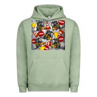 Pigment Oil Green forklift tumbler Urban Hoodie - Artiststas