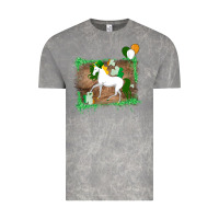 Cloud Rock Unicorn Dabbing with Shamrock for St. Patricks Day Vintage Tee - Bettercallsaul