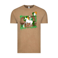 Vintage Coffee Unicorn Dabbing with Shamrock for St. Patricks Day Vintage Tee - Bettercallsaul