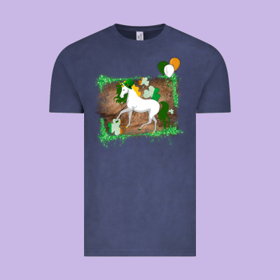 Unicorn Dabbing With Shamrock For St. Patricks Day Vintage Tee Designed By Bettercallsaul