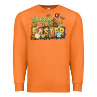 Carrot Happy Easter Premium Sweatshirt - LillyAllenDesigns