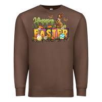 Chestnut Happy Easter Premium Sweatshirt - LillyAllenDesigns