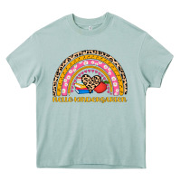 Arona back to school rainbow hello kindergarten Heavy Core Tee - AdoDesignShop