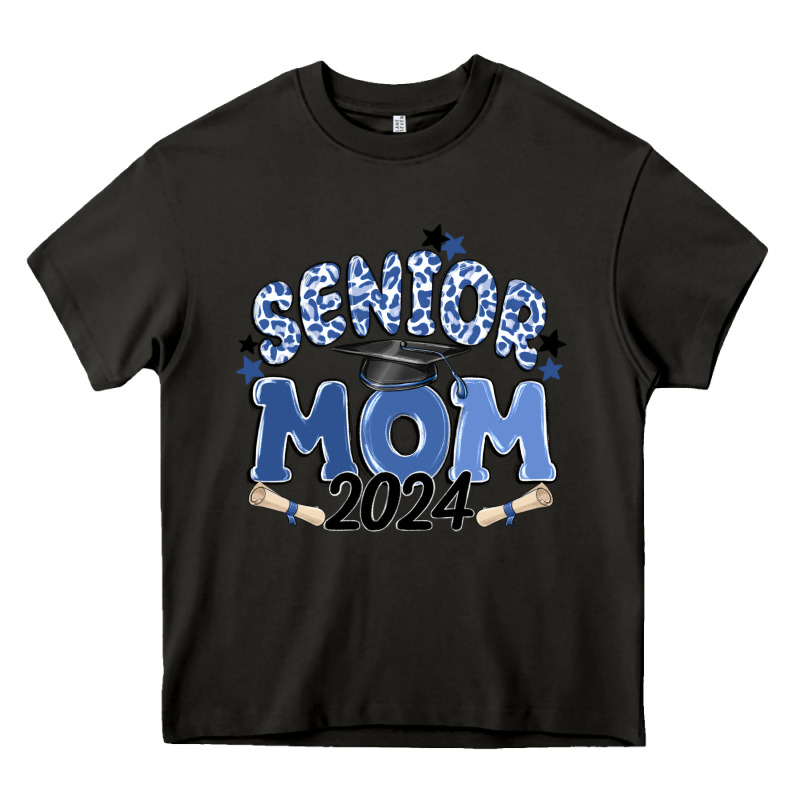 Senior Mom 2024 Heavy Core Tee by MaliasSmallBusiness | Teevron