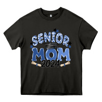 Asphalt senior mom 2024 Heavy Core Tee - MaliasSmallBusiness
