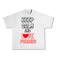 Lunar Rock Keep Calm And Love Furries Urban Heavy Tee - Bettercallsaul