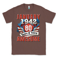 Chestnut january 1942 80 years of being awesome Classic Tee - Jasminsmagicworld