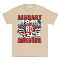 Mushroom january 1942 80 years of being awesome Classic Tee - Jasminsmagicworld