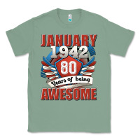 Sage january 1942 80 years of being awesome Classic Tee - Jasminsmagicworld