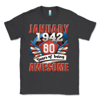 Smoke january 1942 80 years of being awesome Classic Tee - Jasminsmagicworld