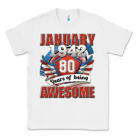White january 1942 80 years of being awesome Classic Tee - Jasminsmagicworld