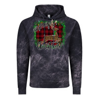 Cloud Black Merry Christmas Deer Vintage Hoodie - Bettercallsaul