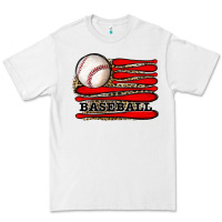 White leopard baseball flag Premium Tee - JahusDesignShop