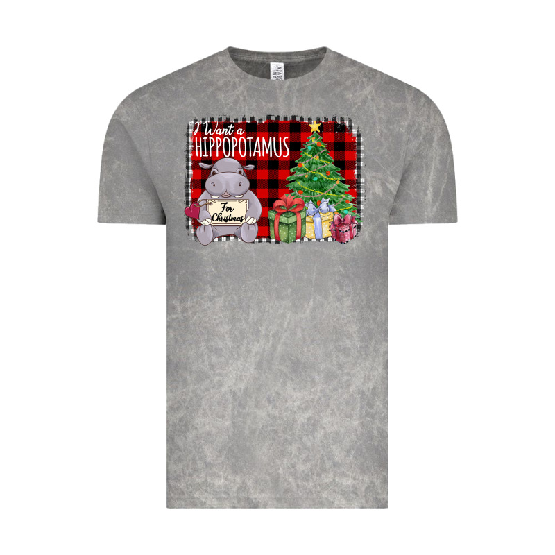 I Want Hippopotamus For Christmas Vintage Tee by Bettercallsaul | Teevron