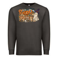 Smoke Stay Spooky Premium Sweatshirt - CowhideDigitalArt