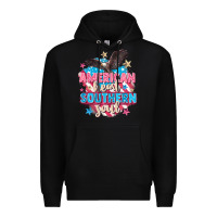 Black American heart southern soul 4th of july Premium Hoodie - FaDigitalArtStudio