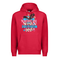 Cardinal American heart southern soul 4th of july Premium Hoodie - FaDigitalArtStudio