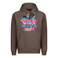 Coffee American heart southern soul 4th of july Premium Hoodie - FaDigitalArtStudio