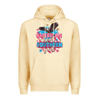 Pina Colada American heart southern soul 4th of july Premium Hoodie - FaDigitalArtStudio