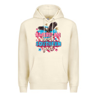 Sandshell American heart southern soul 4th of july Premium Hoodie - FaDigitalArtStudio
