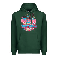 Sports Green American heart southern soul 4th of july Premium Hoodie - FaDigitalArtStudio