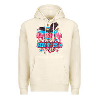 Tofu American heart southern soul 4th of july Premium Hoodie - FaDigitalArtStudio