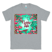 Heather Grey nurse life Classic Tee - RanaPortraitStore