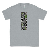 Heather Grey zebra Classic Tee - LillyAllenDesigns