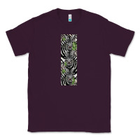 Plum zebra Classic Tee - LillyAllenDesigns