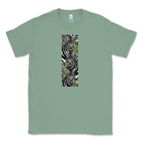 Sage zebra Classic Tee - LillyAllenDesigns