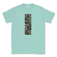 Seafoam zebra Classic Tee - LillyAllenDesigns